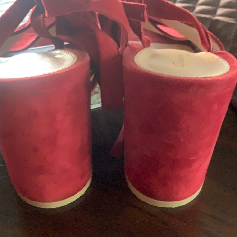 🎄Gianvito Rossi Milano “Red suede heels” size 40 - Picture 4 of 8